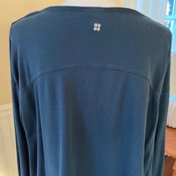 Sweaty Betty Simhasana Sweatshirt - Beetle Blue - Large - Picture 5 of 9